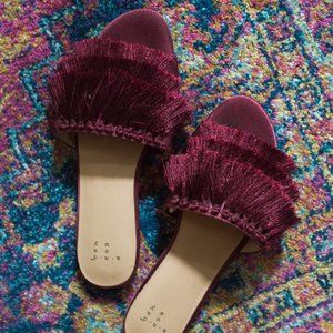 'A New Day' Fringe Sandals